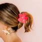 Hair Clip - Gigi - Neon Pink