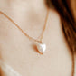 Necklace - Willa Pearl Heart