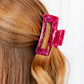 Hair Clip - Harper - Pinot Noir