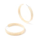 Ashley - Medium Hoop - Champagne Sparkle - Earrings