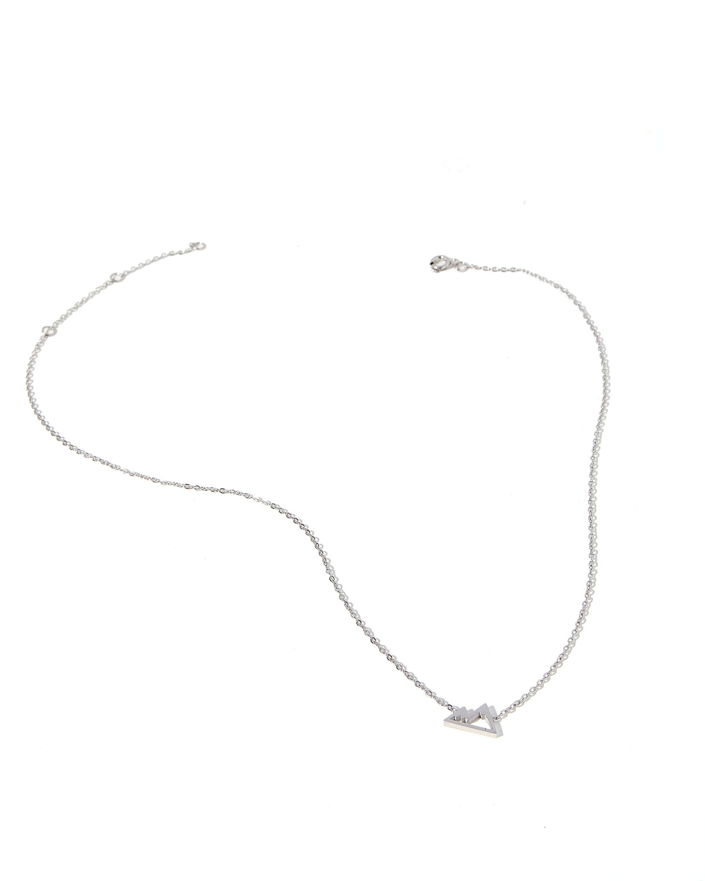 Necklace - Rocky Silver