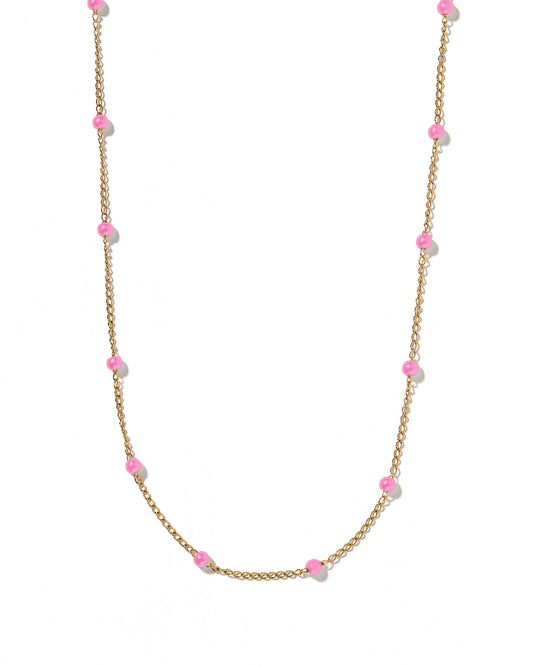 Necklace - Dabney Pink