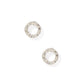 Screwback Stud Earrings - Lainey Silver