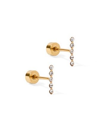 Screwback Stud Earrings - Eleanor