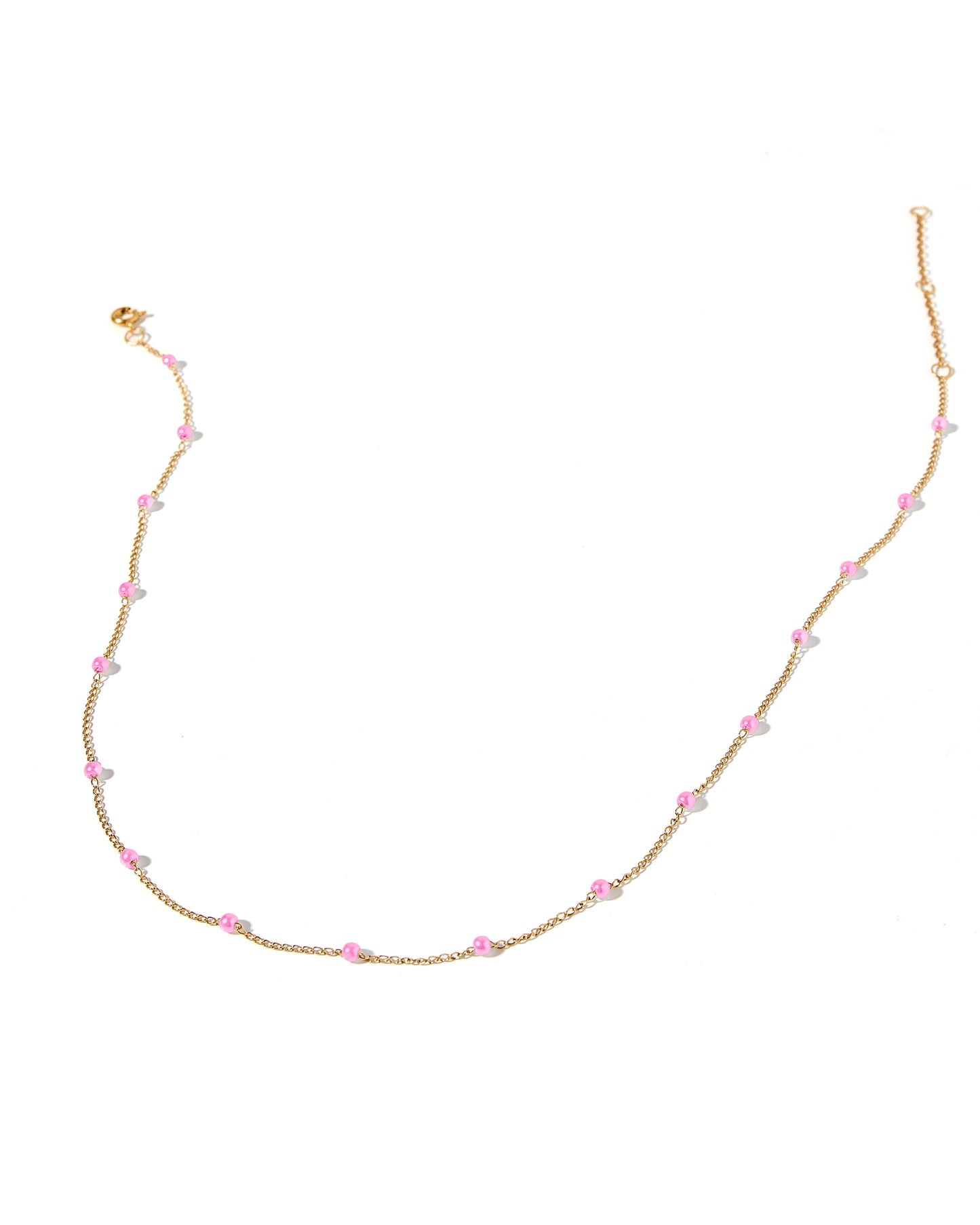 Necklace - Dabney Pink