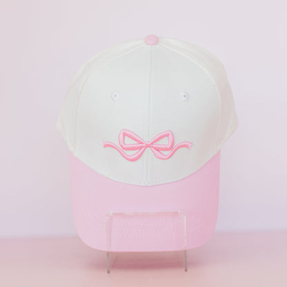 PINK BOW - Cutesy, Canvas Caps