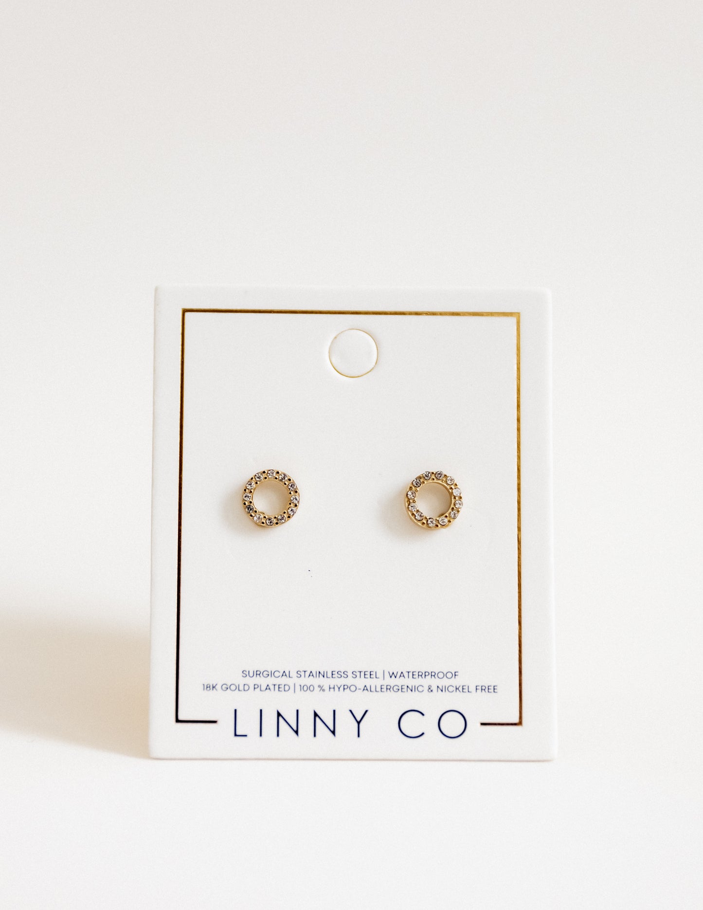 Screwback Stud Earrings - Lainey