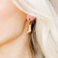 Huggie Charm Earrings - Luca Boot Gold