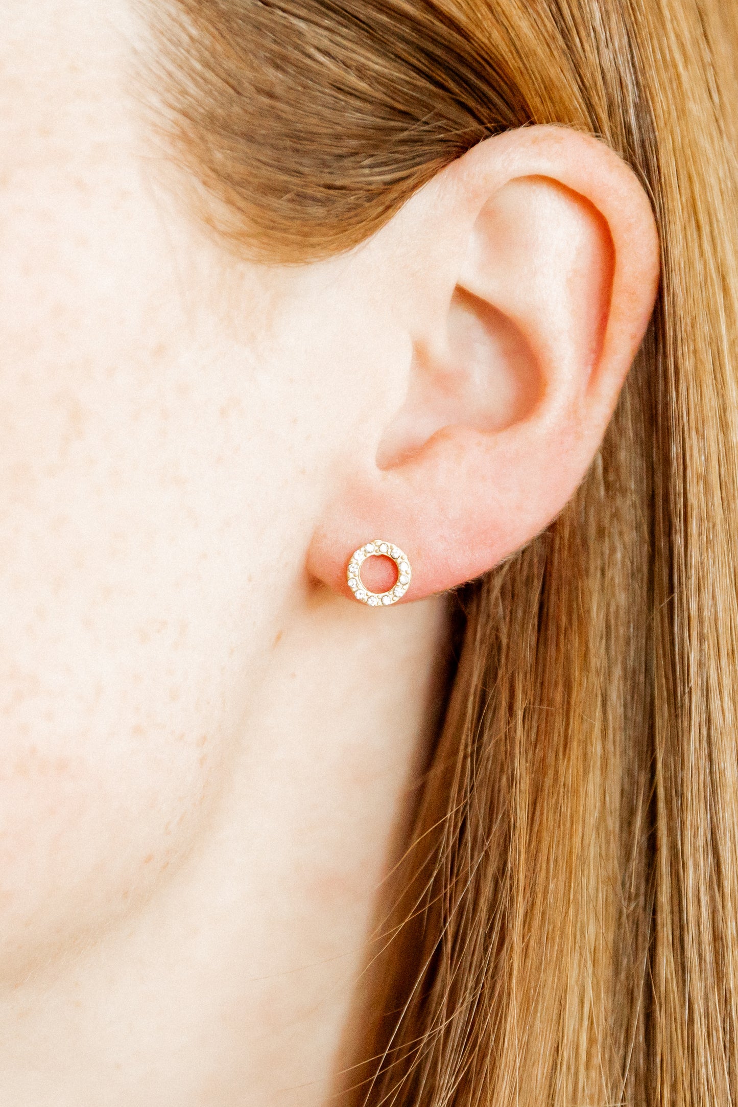 Screwback Stud Earrings - Lainey