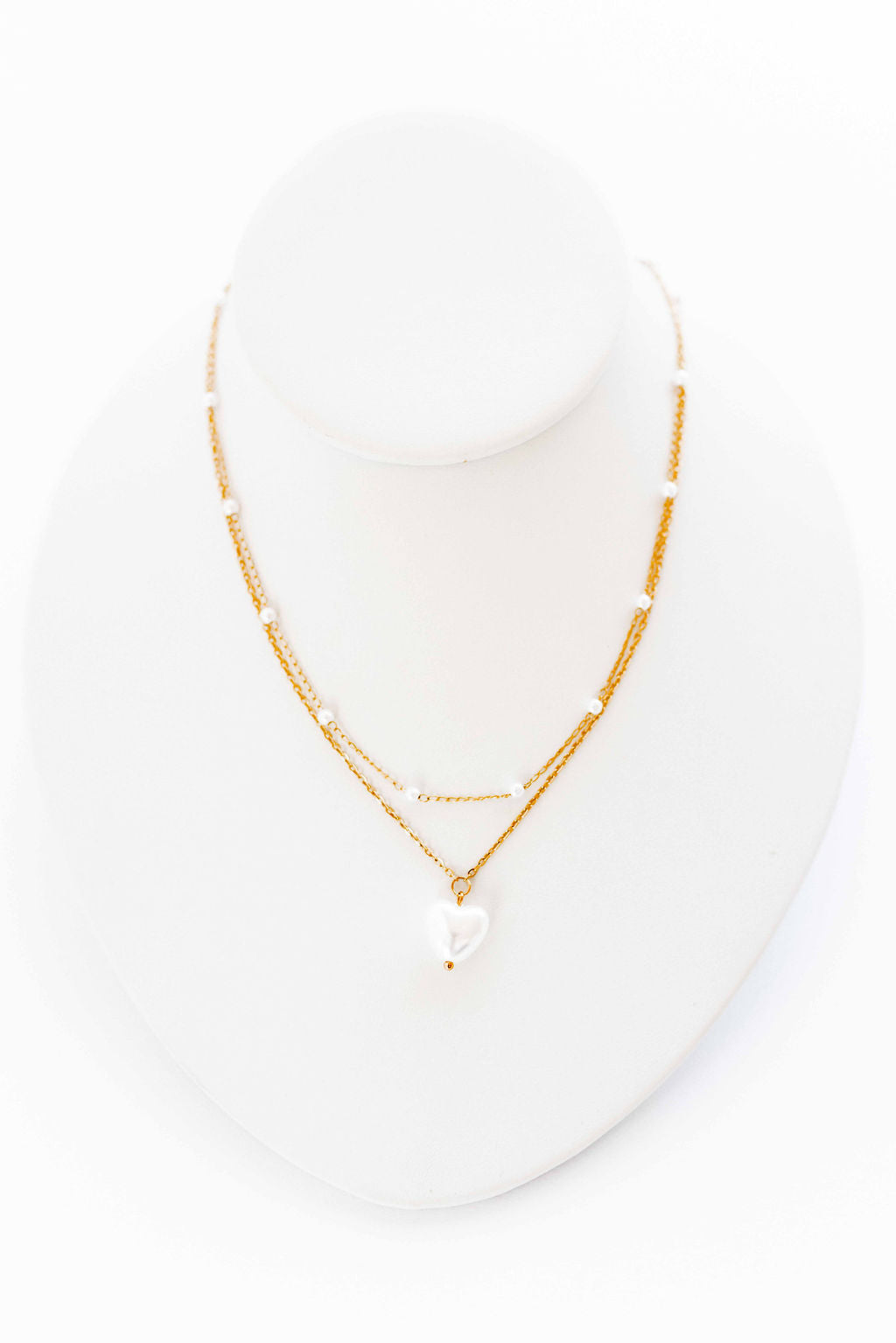 Necklace - Willa Pearl Heart