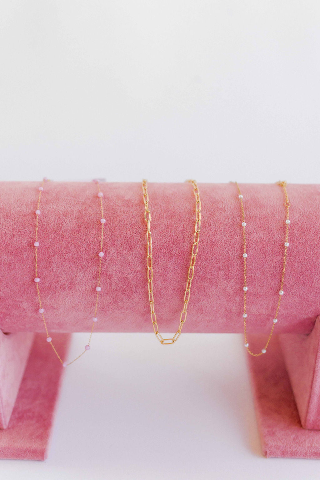 Necklace - Dabney Pink