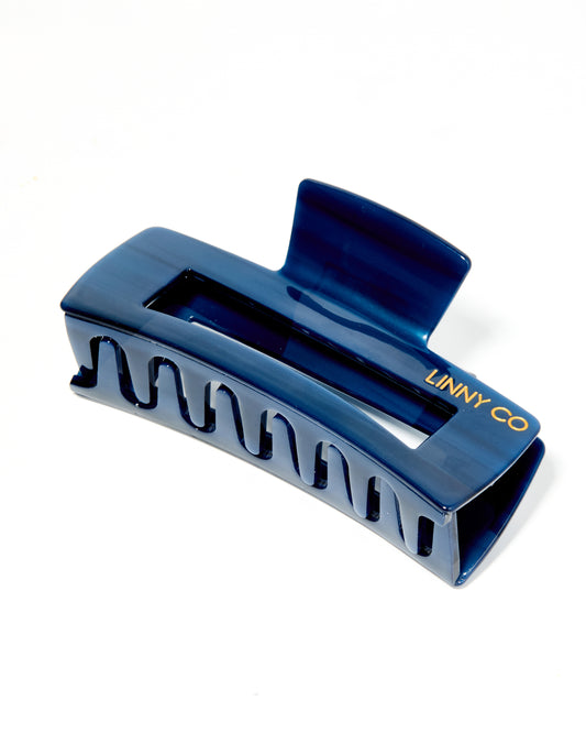 Hair Clip - Harper Navy Blue