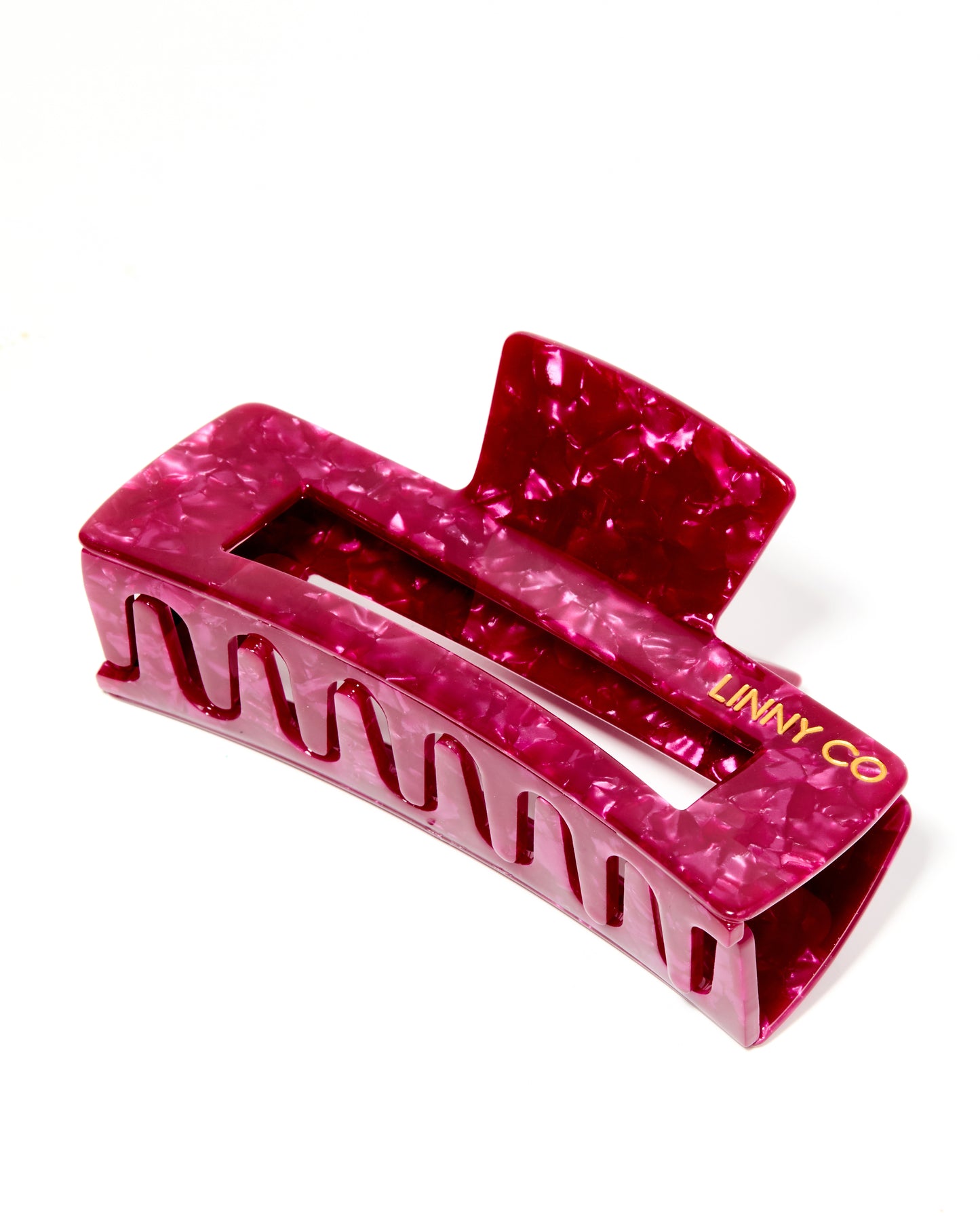 Hair Clip - Harper - Pinot Noir