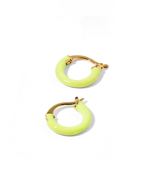 Mia (Gold-Filled) - Neon Yellow