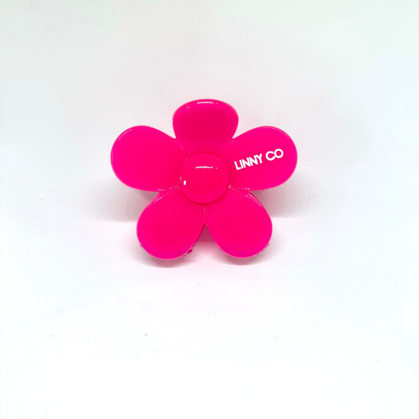 Hair Clip - Gigi - Neon Pink